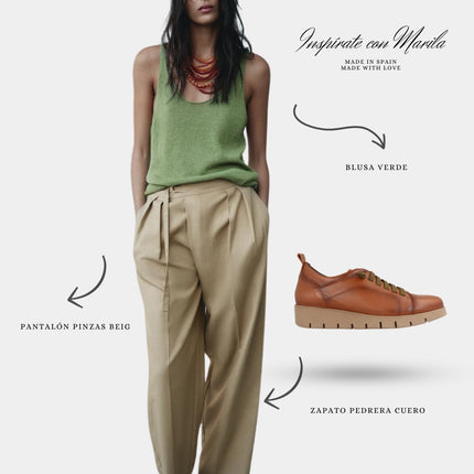 PEDRERA CUERO/ELAST. KAKI-2