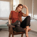 36 / PIEL NEGRO/VERNIS CROCO