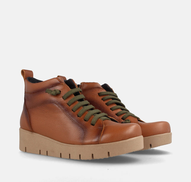 NUCIA CUERO/ELAST. KAKI-2