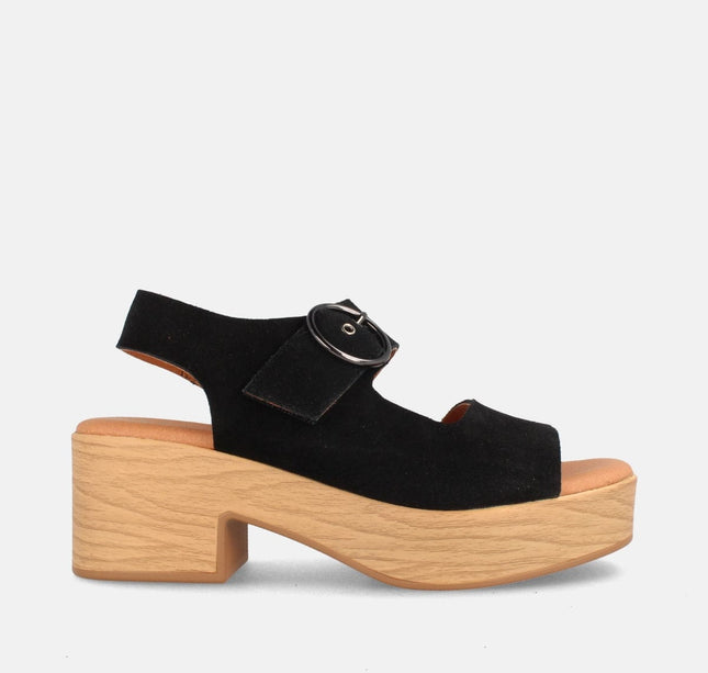 OBANA SUEDE BLACK-0