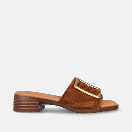 OZA SUEDE DARK TAN-0