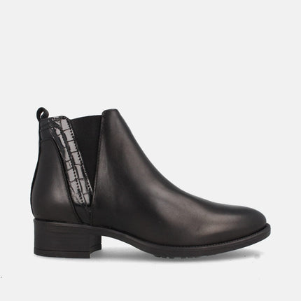 MIRIAM PIEL NEGRO/VERNIS CROCO-1