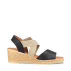 36 / OXFORD BLACK/ELAST. LINO