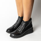35 / NEGRO/ELAST. ESPIGA GRIS