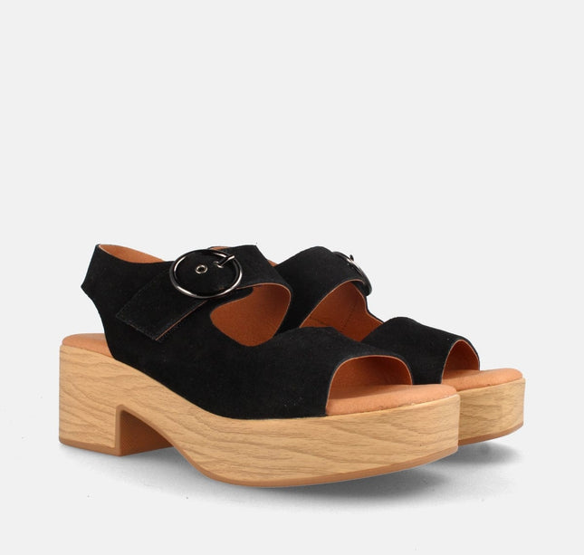 OBANA SUEDE BLACK-1